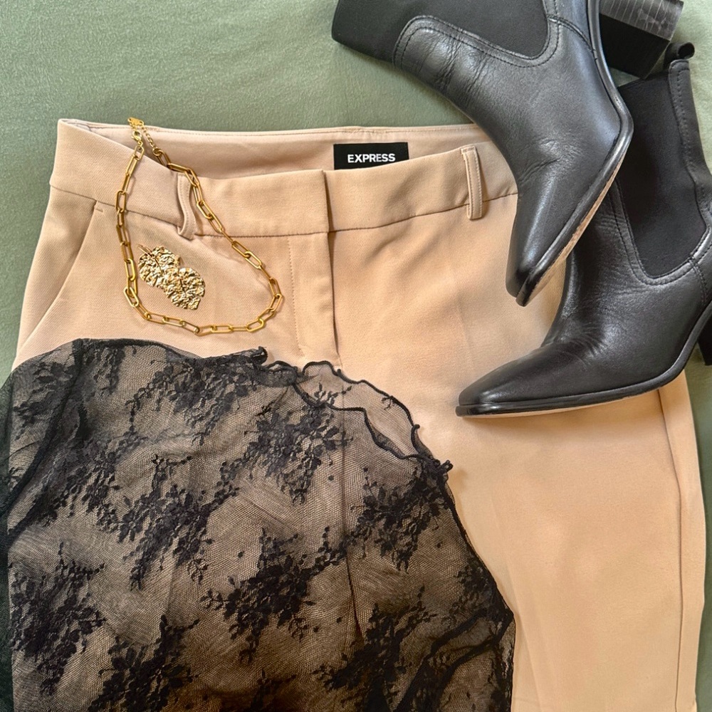 Express Boot Cut Trousers 8S